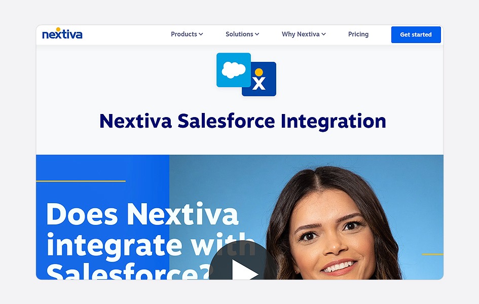 Nextiva Salesforce integration