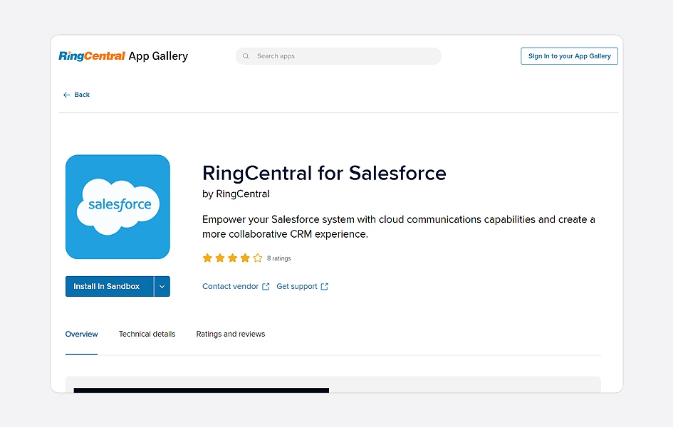 Ringcentral Salesforce integration