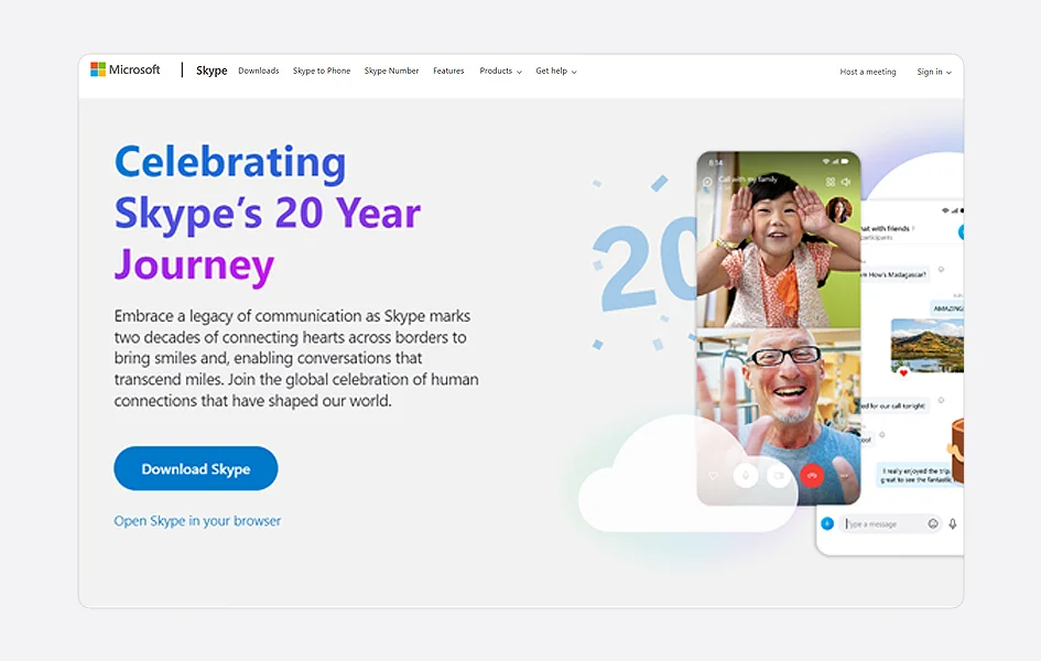 Skype Free Video Conferencing Platform