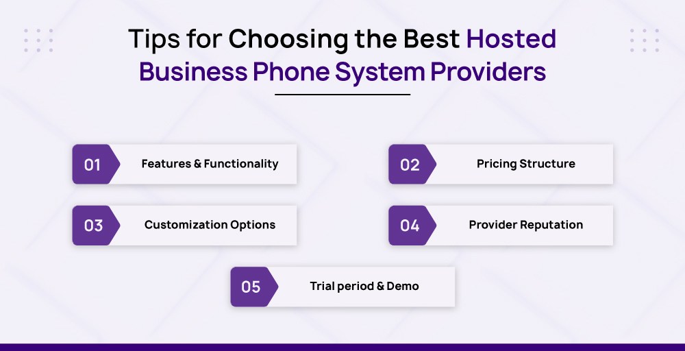 Tips for Choosing the Best Hosted Business Phone System Providers