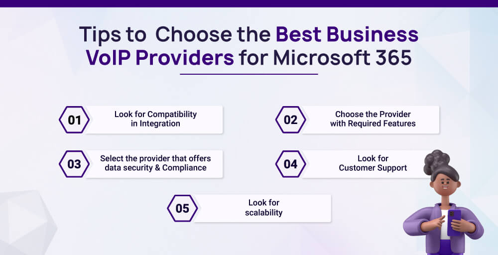 Tips to Choose the Best Business VoIP Providers for Microsoft 365