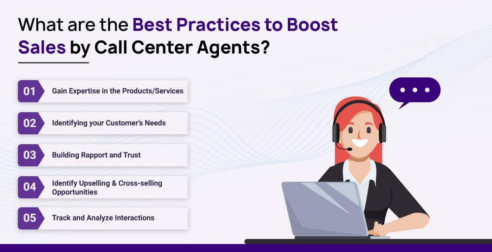 What are the Best Practices to boost sales by call center agents