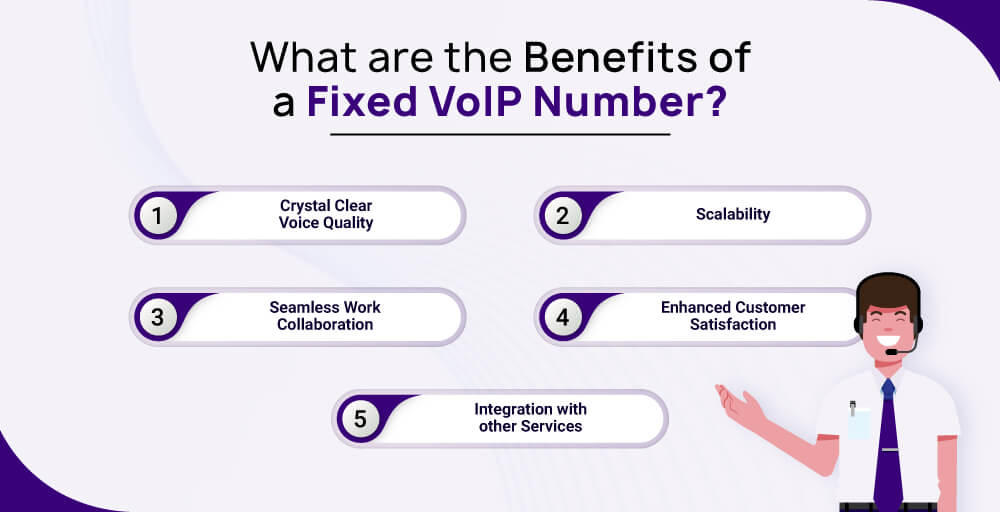 What are the benefits of a Fixed VoIP Number