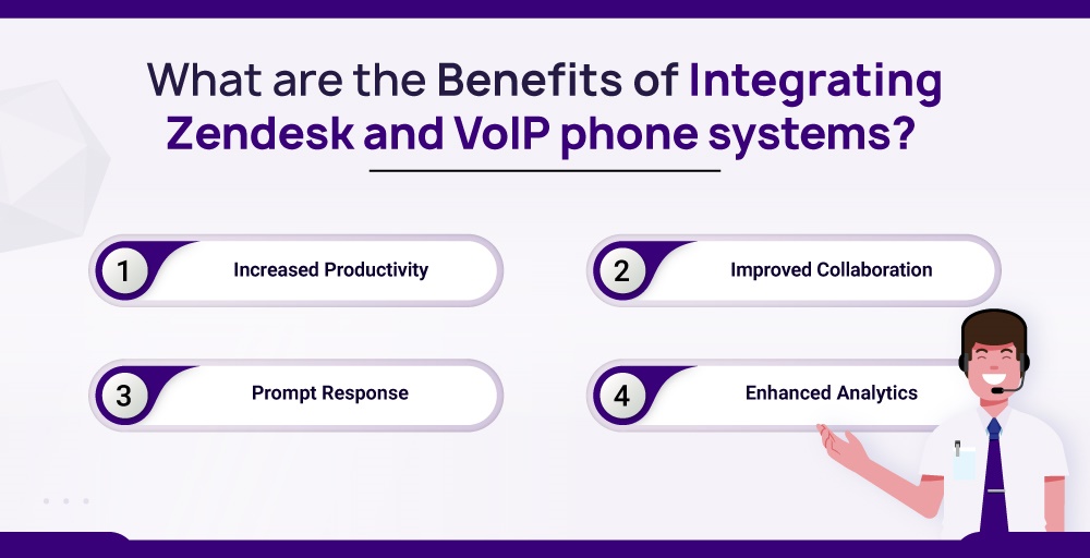 Benefits of integrating Zendesk and VoIP phone systems