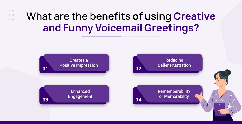 benefits of using creative and funny voicemail greetings