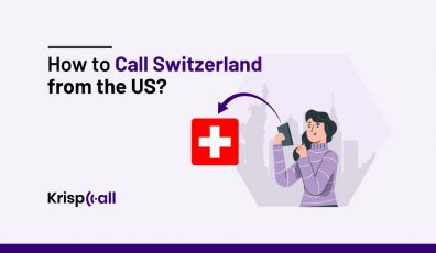 call switzerland from us
