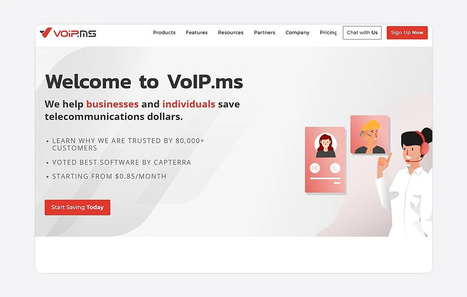 VoIP.ms residential VoIP provider