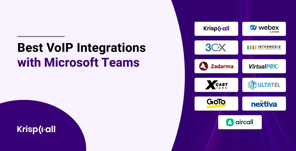 Best VoIP Integrations with Microsoft Teams