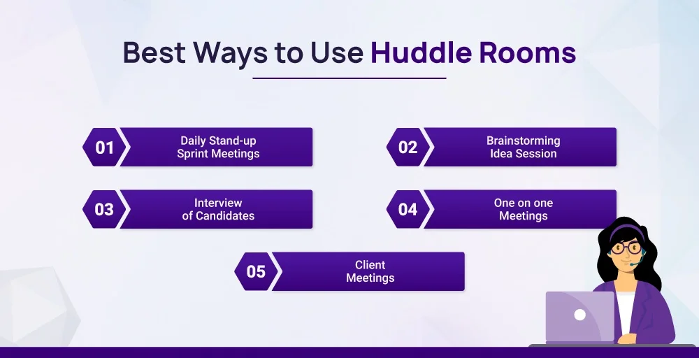 Best Ways to Use Huddle Rooms