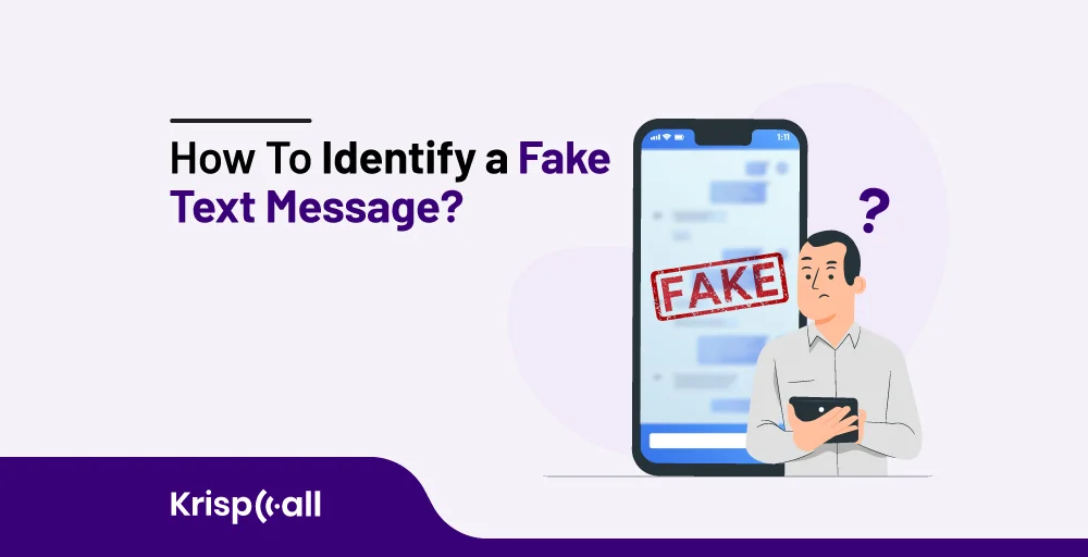 How To Identify a Fake Text Message