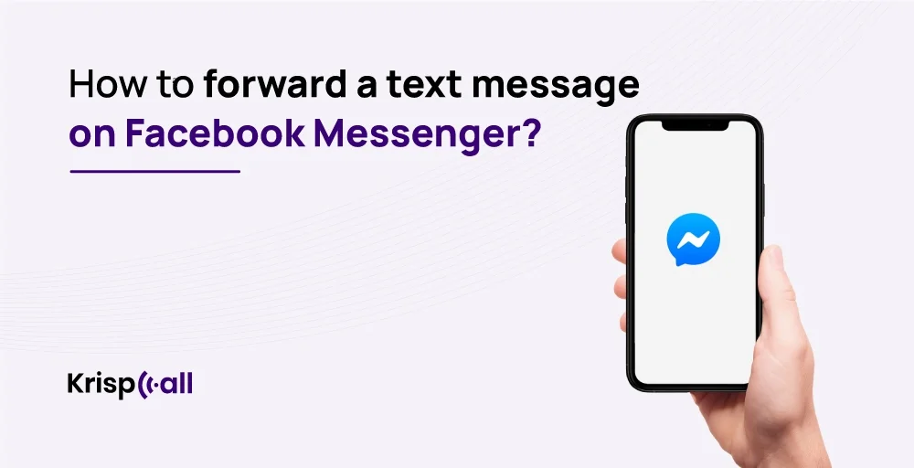 How to forward a text message on Facebook Messenger