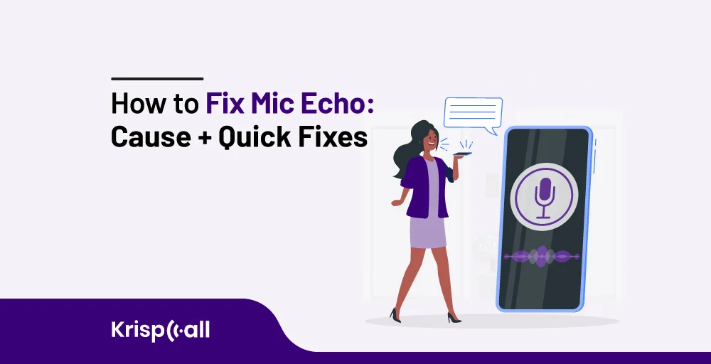 how to fix mic echo cause and quick fixes