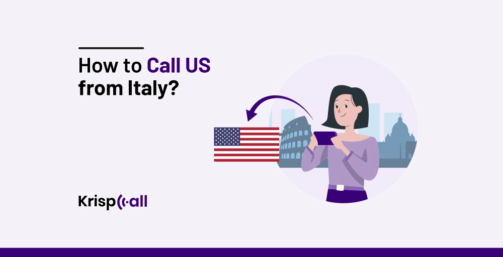 How to call US from Italy