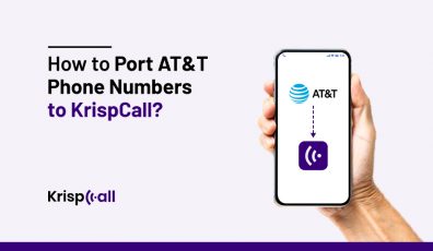 How to port AT&T phone numbers to KrispCall