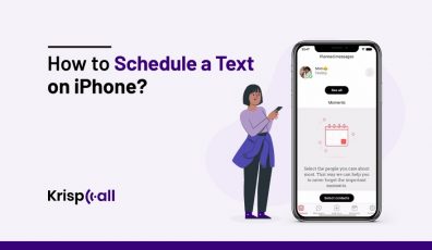 how to schdeule a text on iphone