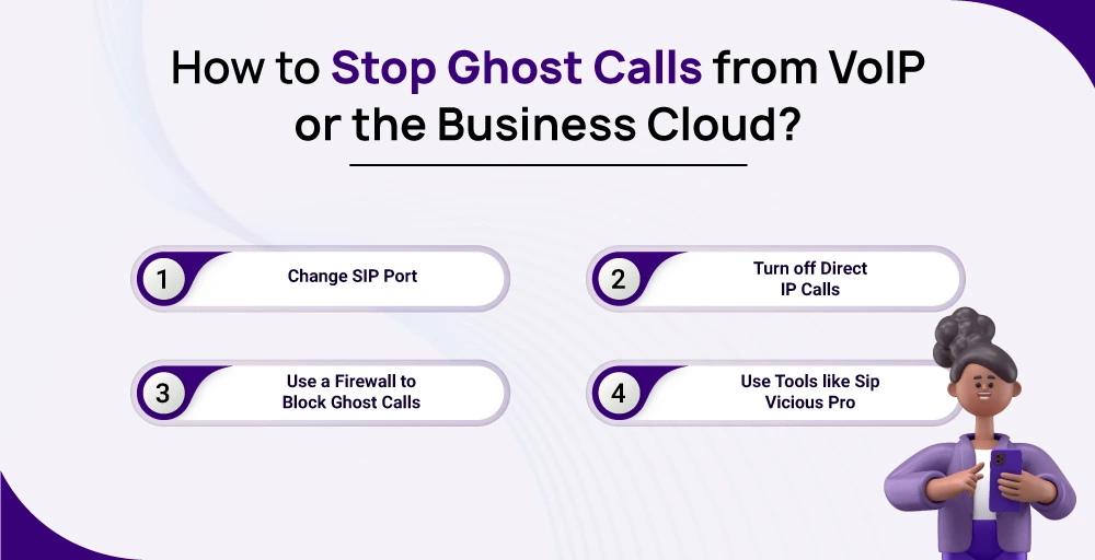 How to stop ghost calls from VoIP or the business cloud