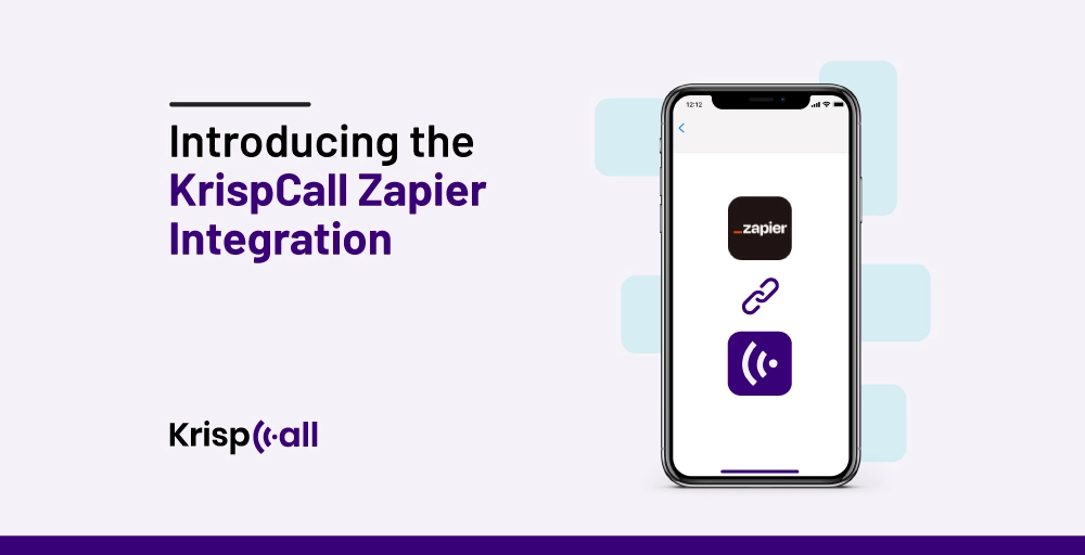Introducing the KrispCall Zapier Integration