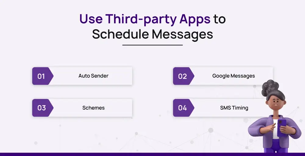 Use Third-party Apps to Schedule Messages