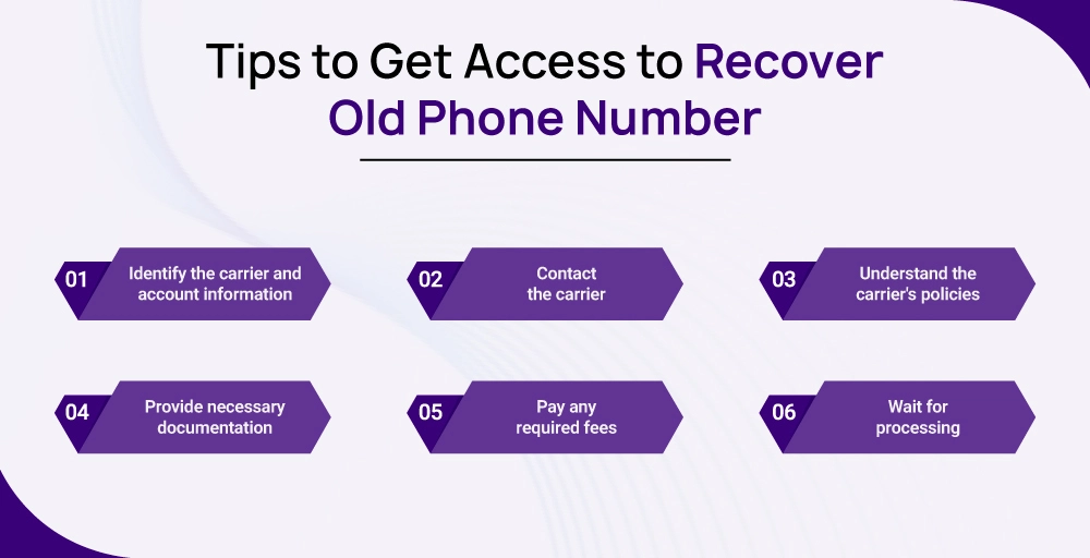 Tips to Get Access to Recover Old Phone Number