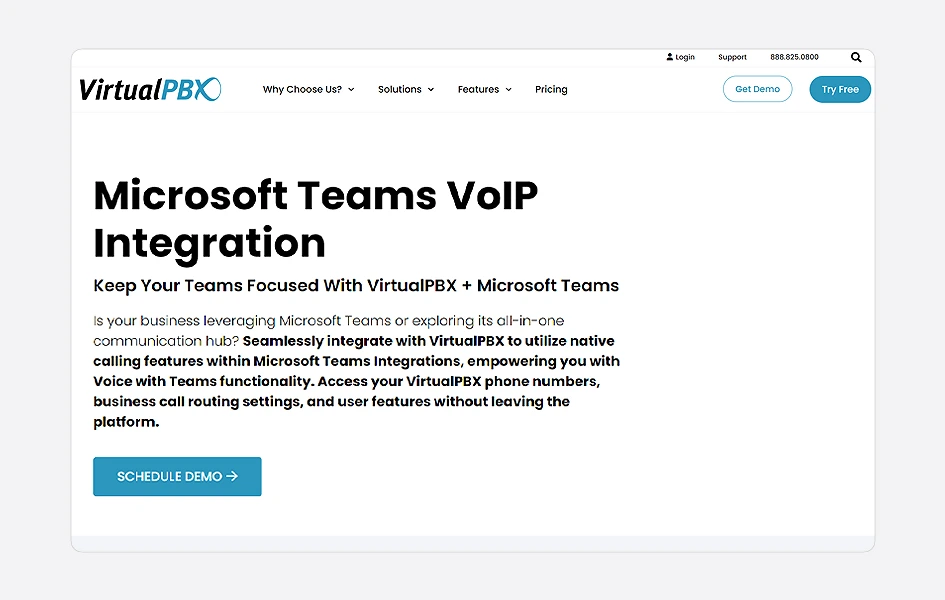 Virtualpbx Microsoft Teams Integration