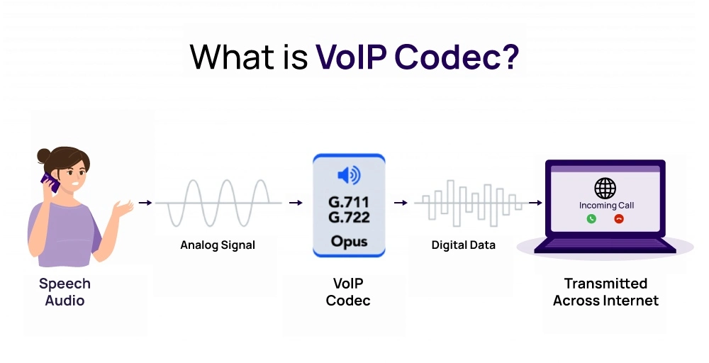 what is VoIP codec