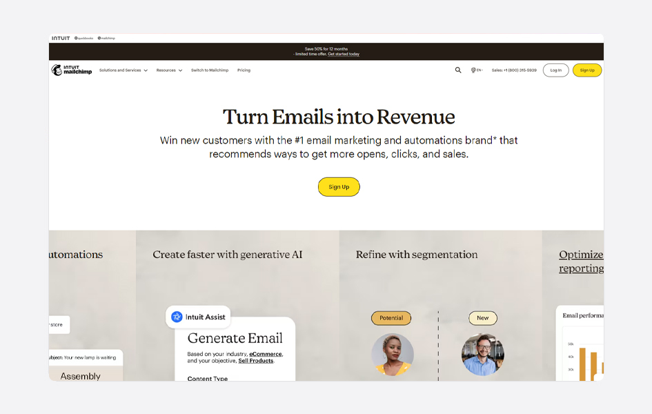 Mailchimp  as Pipedrive integration