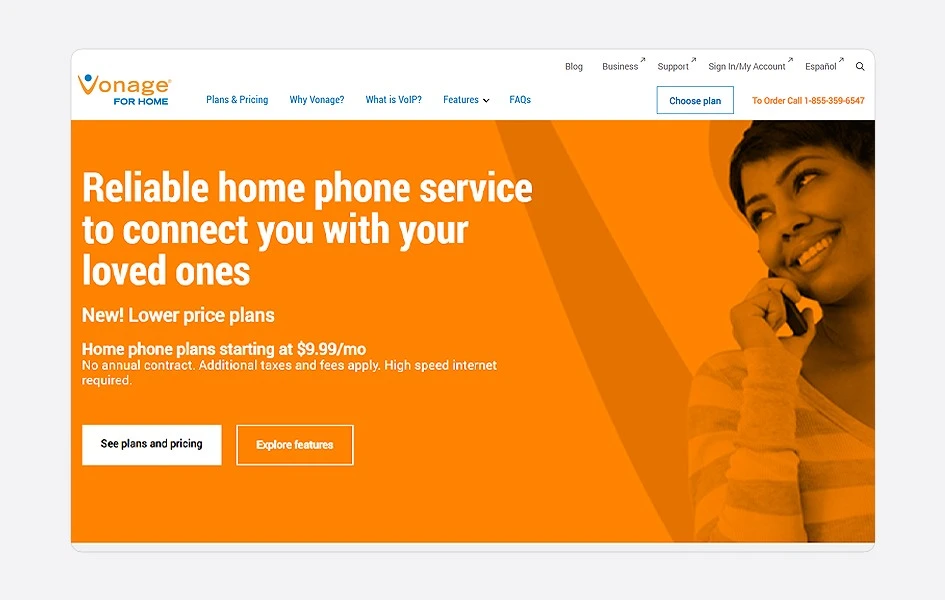 VonageForHome best VoIP service for home