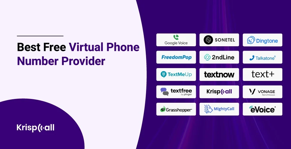 Best free virtual phone number providers