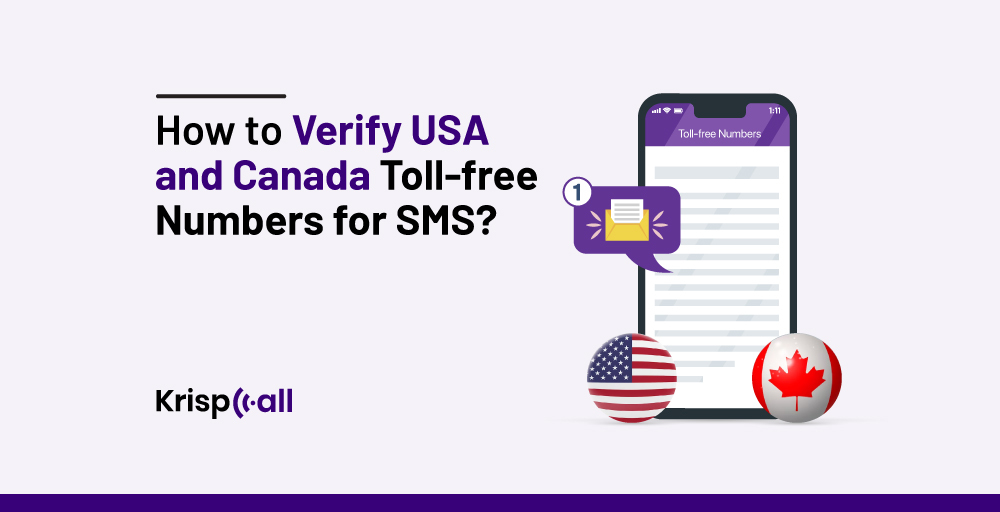 How to Verify USA and Canada Toll-free Numbers for SMS