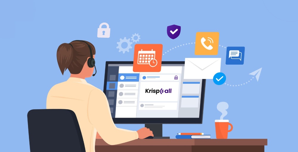 KrispCall Top Notch High Secured VoIP Phone System