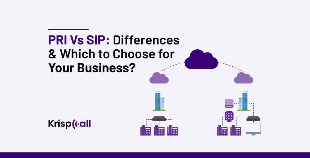 PRI Vs SIP Differences & Whic to Choose for Your Business
