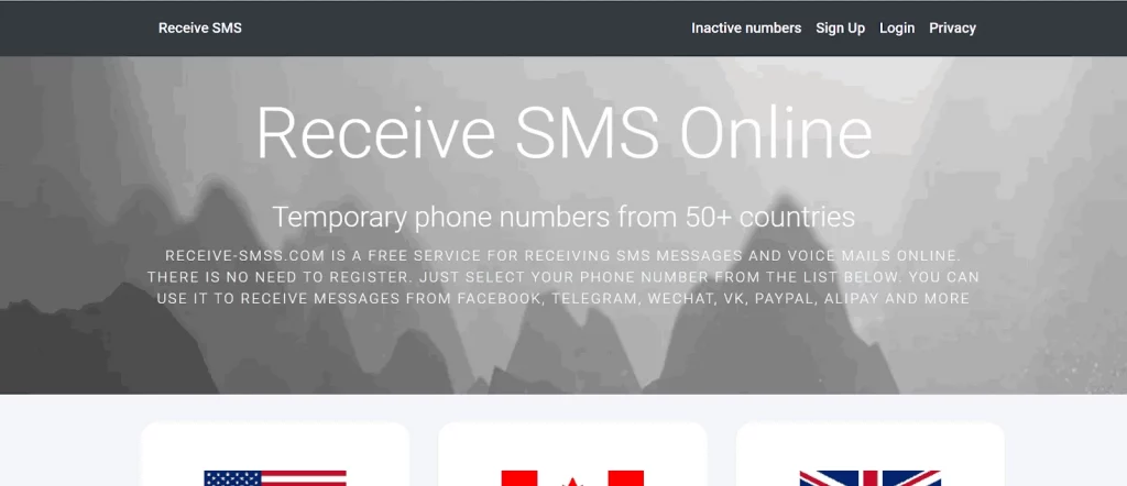 Receive SMS Online as Temporary Online SMS Service Provider