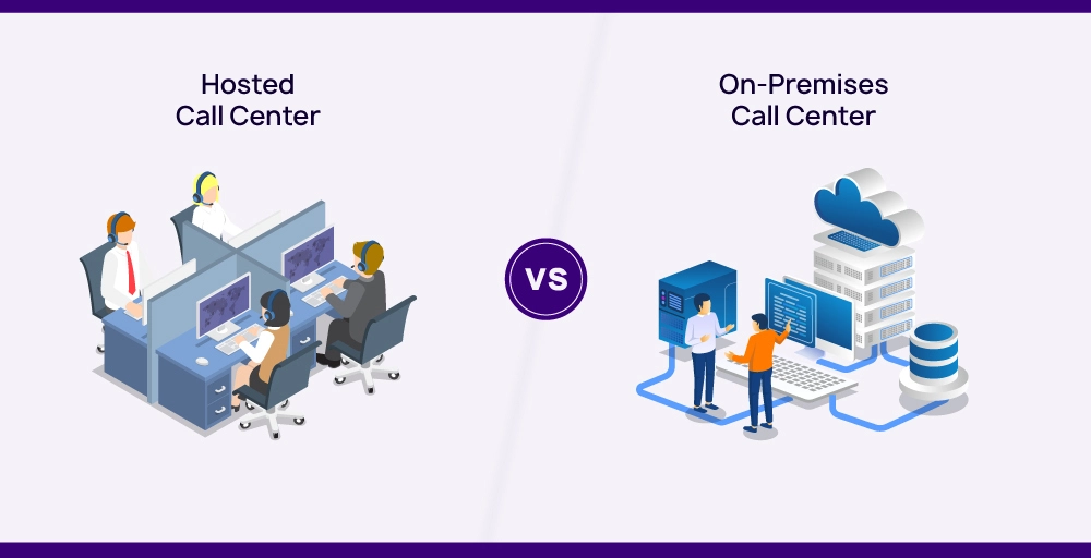 Hosted Contact Center Vs On Premises Call-Center