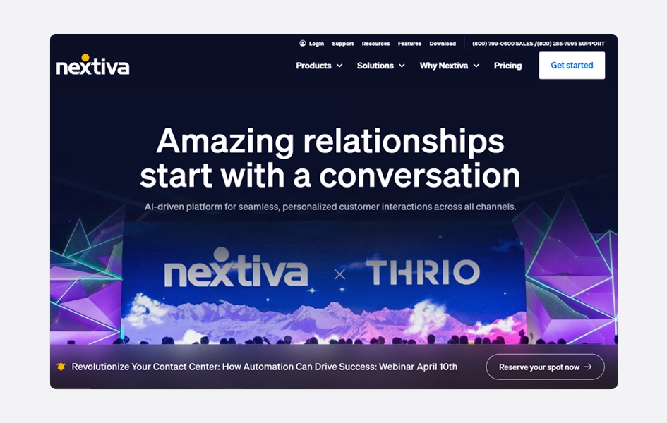 Nextiva Hosted pbx provider