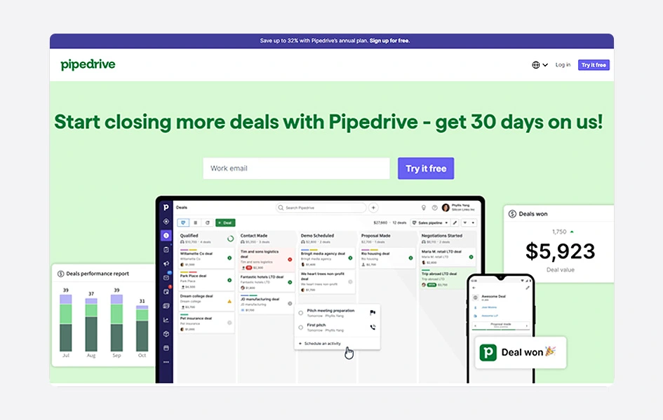 Pipedrive Contact Center Integration