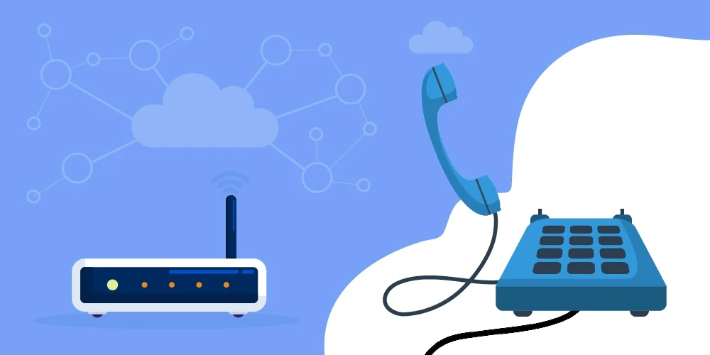 what is hosted voip