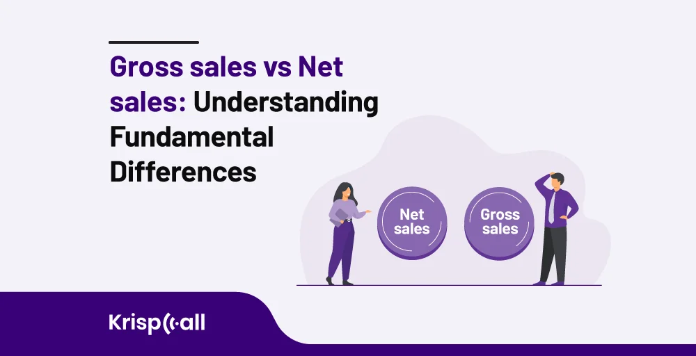 Gross sales vs Net sales