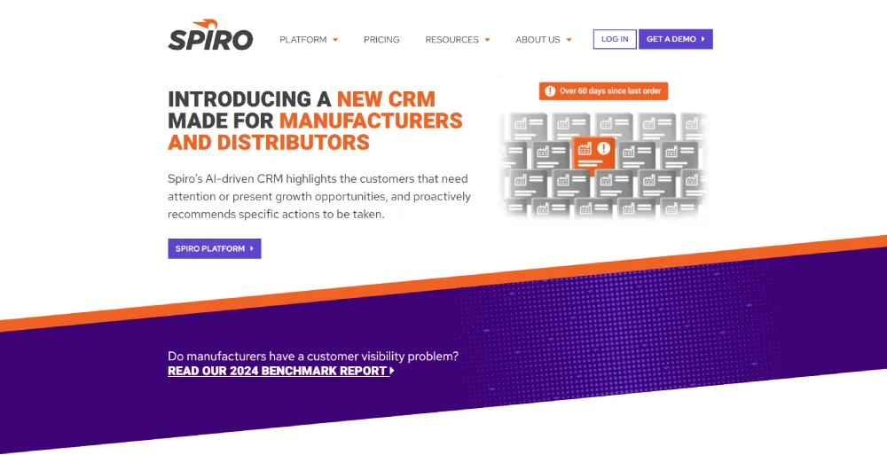 Spiro Sales Tracking Software