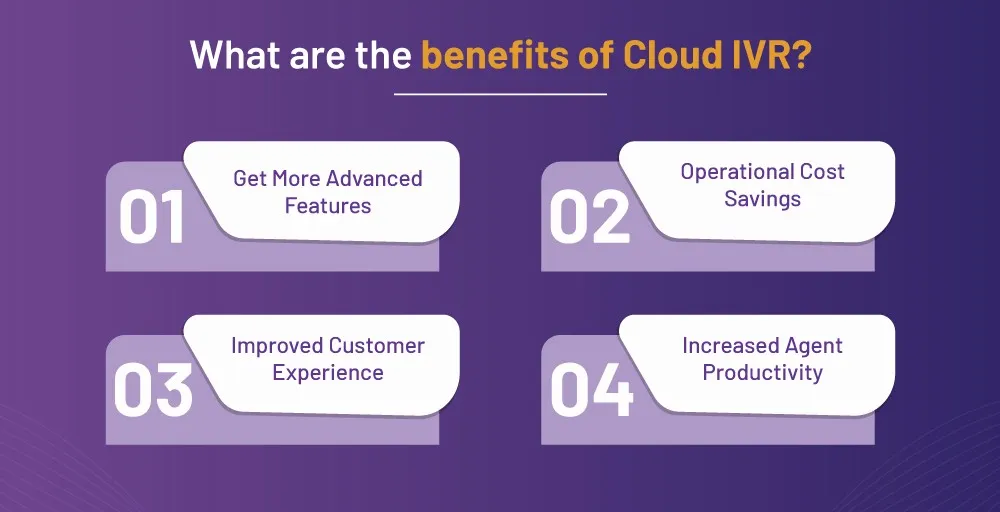 Benefits of Cloud IVR