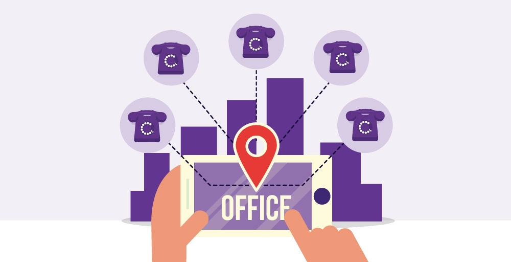 What kinds of phone systems are suitable for businesses with multiple locations