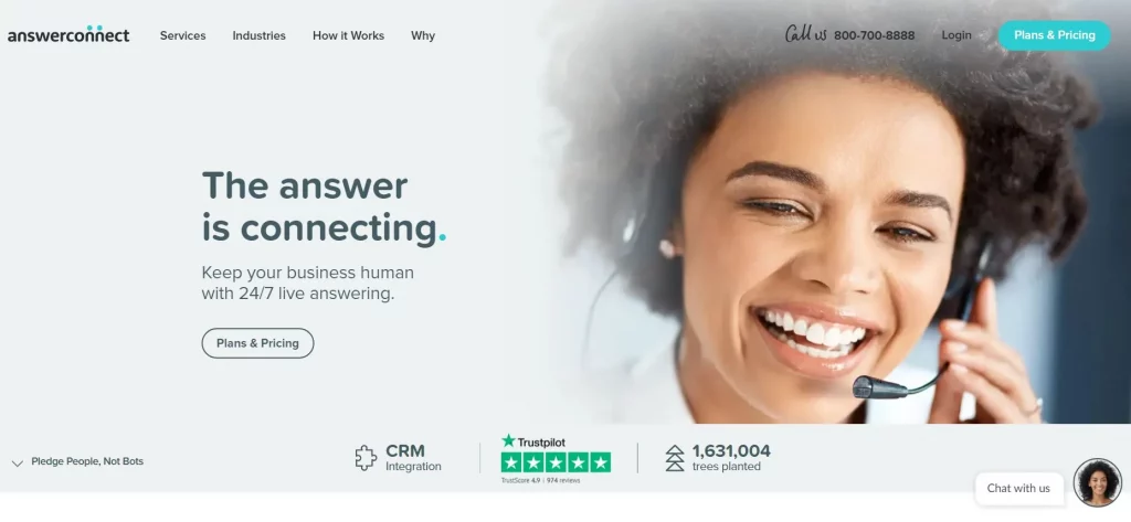AnswerConnect as answering service