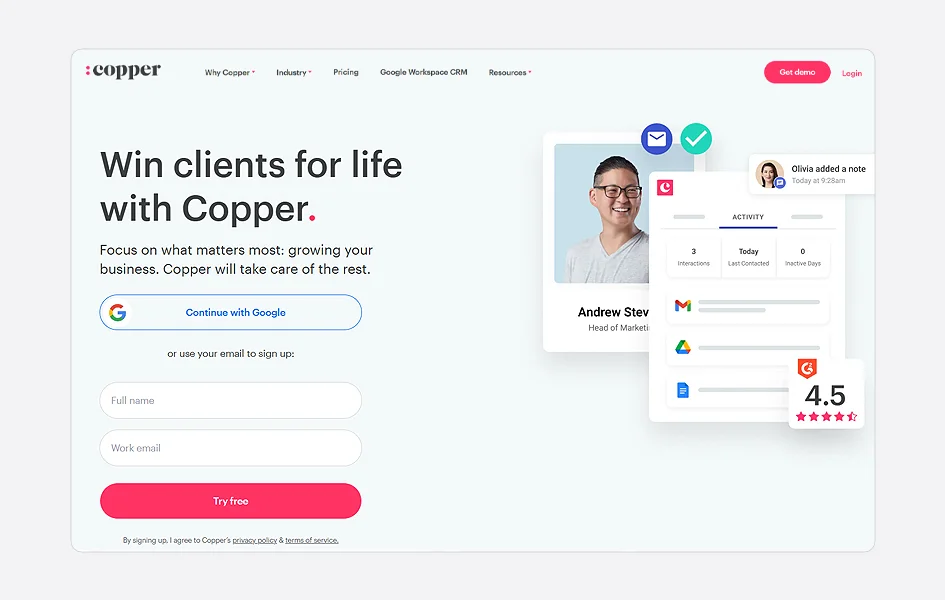 Copper Best AI Outreach Tools for Emails and Calls