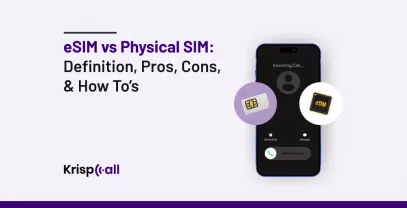 ESIM Vs Physical SIM-Definition Pros Cons & How To’s