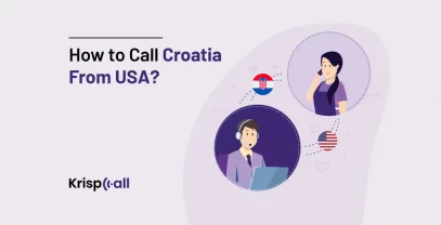 How To Call Croatia From USA