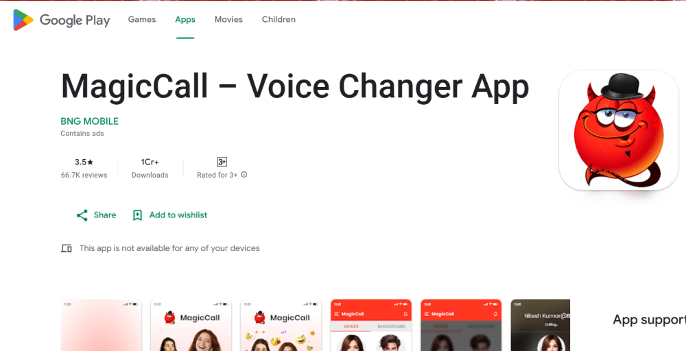  andriod app to change voice during call