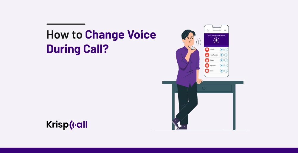 How to change voice during call?