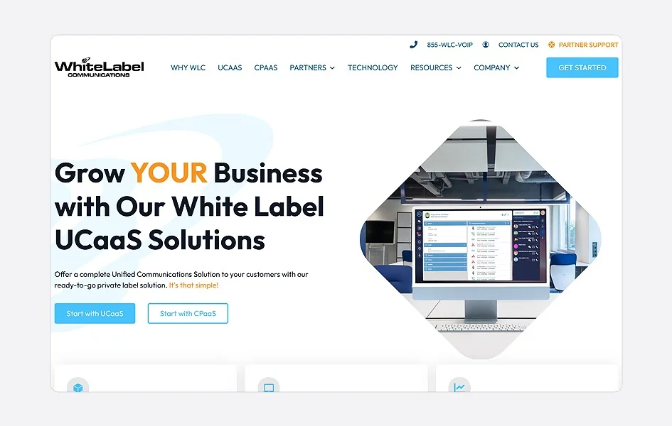 whitelabel communication as white label VoIP providers 