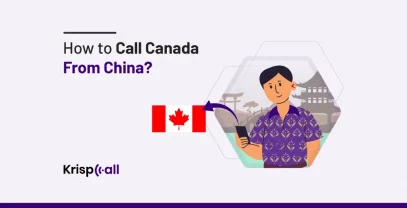 How To Call Canada From China