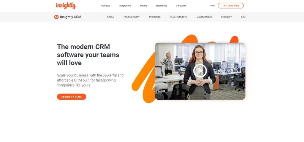 Insightly CRM Software
