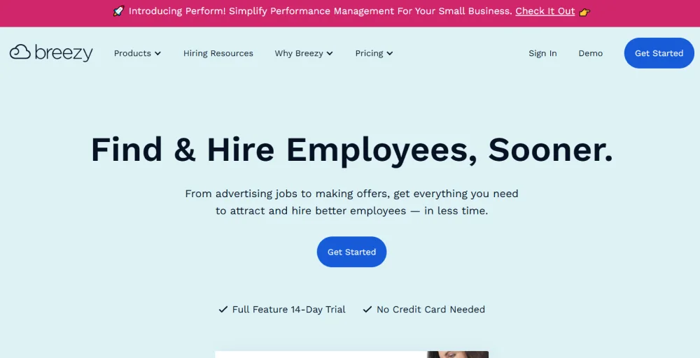 breezy staffing and recruiting crm